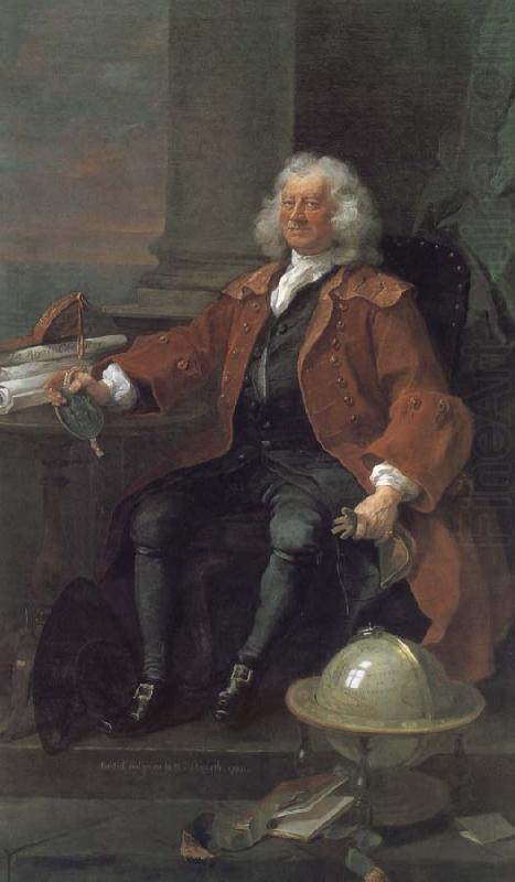 William Hogarth Colum captain china oil painting image